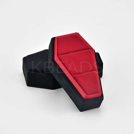 Halloween Theme Velvet Ring Boxes PW-WG81153-01-1
