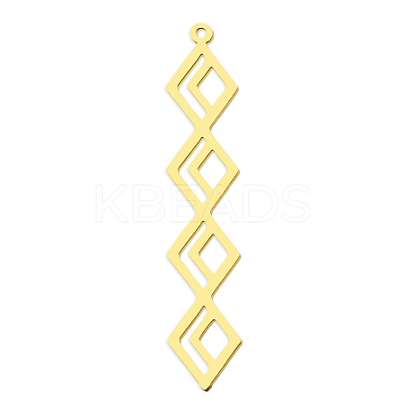 201 Stainless Steel Pendants STAS-S105-LA775-2-1