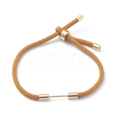 Braided Nylon Cord Bracelet Making MAK-A017-D02-11G-1