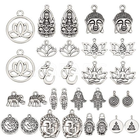 15 Styles Alloy Pendants FIND-GA0003-23-1
