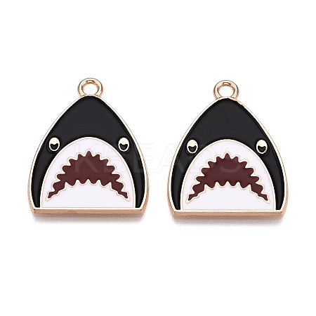 Alloy Enamel Pendants ENAM-T020-60A-1