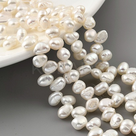 Natural Cultured Freshwater Pearl Beads Strands PEAR-A006-16-1