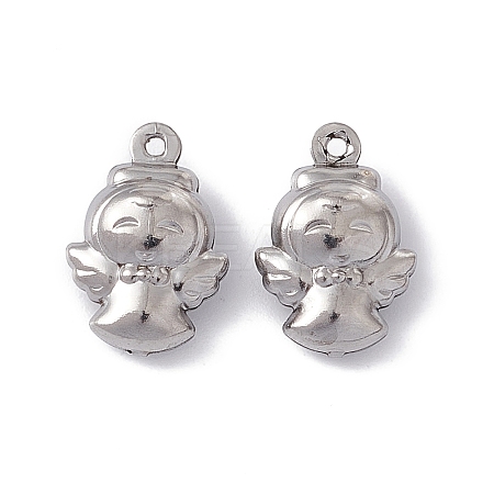 Non-Tarnish 304 Stainless Steel Pendants STAS-G291-12P-1