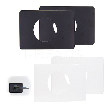 Stainless Steel Door Reinforcement Plates AJEW-FH0004-66-1