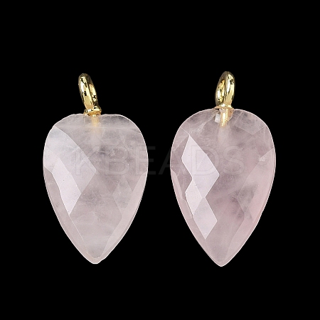 Natural Rose Quartz Pendants GG-CBA9F30-01A-1