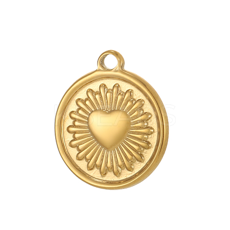 304 Stainless Steel Pendants STAS-OY005-60G-1