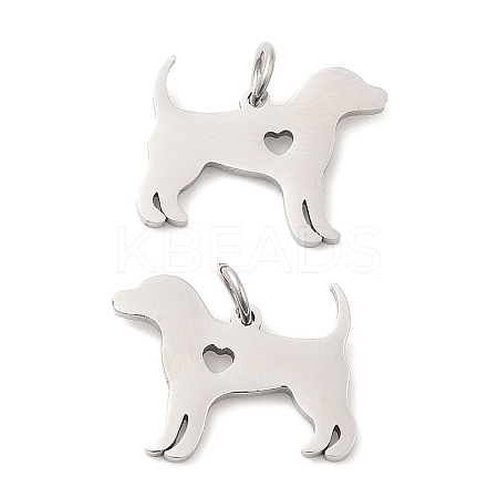Non-Tarnish 304 Stainless Steel Pendants STAS-Z042-11P-1