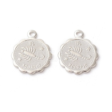 Brass Charms KK-F772-19P-09-1