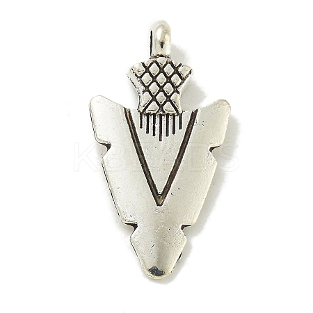 Tibetan Style Alloy Pendants FIND-U015-43AS-1