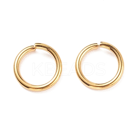304 Stainless Steel Open Jump Rings X-STAS-G096-02G-1