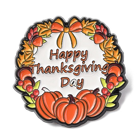 Thanksgiving Day Enamel Pins JEWB-L025-02EB-02-1