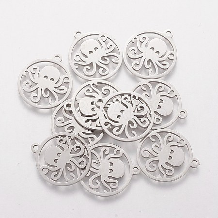 Non-Tarnish 201 Stainless Steel Pendants LS-STAS-Q201-T398-1