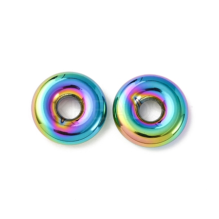 304 Stainless Steel European Beads STAS-D383-01A-RC-1