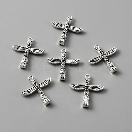 Tibetan Style Alloy Pendants FIND-CJC0009-51-1