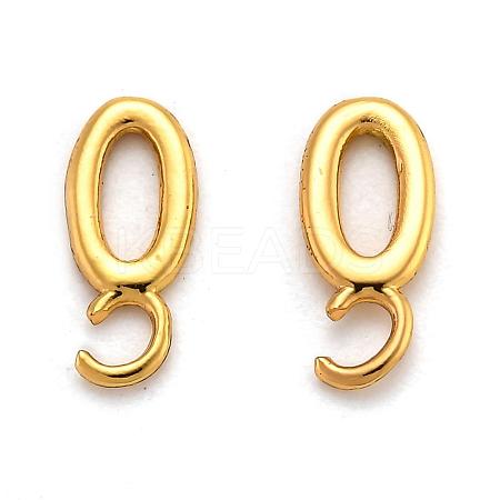 Brass Tube Bails KK-H752-02G-1