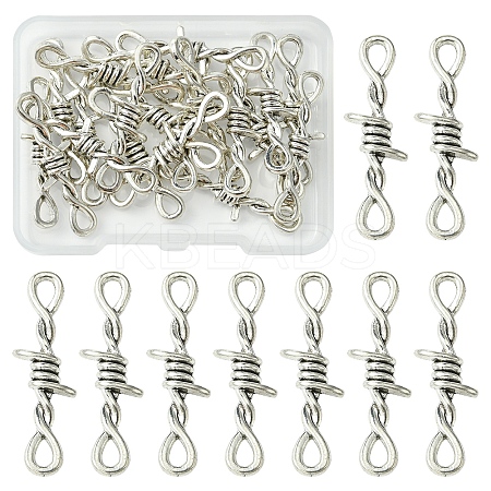 20Pcs Tibetan Style Alloy Connector Charms FIND-FS0003-30-1