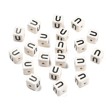 20Pcs Porcelain Beads PORC-FS0001-08U-1