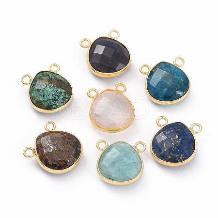 Natural Mixed Stone Charms G-L547-030-1