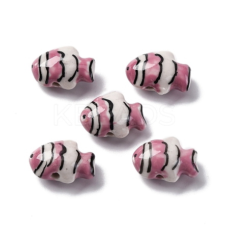 Handmade Porcelain Beads PORC-R002-01K-1