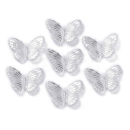 Transparent Acrylic Pendants TACR-A004-05B-01-1