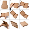 Kraft Paper Folding Box CON-F007-A08-3