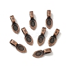 Tibetan Style Pendant Bails LS-RAB3357Y-1