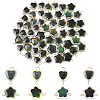 30Pcs Glass Temperature Sensing Color Changing Connector Charms PALLOY-YW00138-01-2