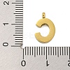 Ion Plating(IP) 304 Stainless Steel Charms STAS-G345-01G-C-3