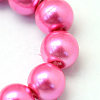 Baking Paint Glass Pearl Round Bead Strands HY-Q003-10mm-54-3