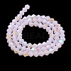 Imitation Jade Electroplate Glass Beads Strands LS-EGLA-A039-J4mm-L02-2