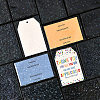 2 Bags 2 Styles Rectangle Laser Transparent Plastic Packaging Bags ABAG-SP0001-46C-6