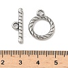 316 Surgical Stainless Steel Toggle Clasps STAS-L307-04AS-3