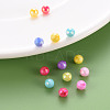 Opaque Acrylic Beads TACR-S154-11F-6