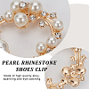 Plastic Imitation Pearl Shoe Decoration FIND-GF0004-99-6