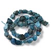 Raw Rough Natural Apatite Beads Strands G-B065-C21-3