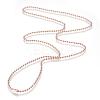 304 Stainless Steel Ball Chain Necklace MAK-R012-02RG-2