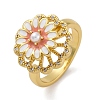 Dasiy Rotatable Open Cuff Rings for Women LS-RJEW-C118-06G-4