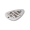 Non-Tarnish 201 Stainless Steel Pendants STAS-J401-LD015-3