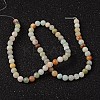 Natural Flower Amazonite Beads Strands G-D608-6mm-7