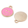 Alloy Enamel Pendants PALLOY-S192-04G-06-2