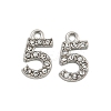 304 Stainless Steel Pendants STAS-L080-002P-05-1