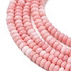 Ombre Effect Dyed Glass Beads Strands GLAA-C043-01G-7