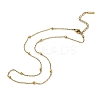304 Stainless Steel Satellite Chain Necklaces for Women Men LS-NJEW-Q028-12G-2