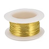 Round Copper Jewelry Wire CWIR-I002-0.6mm-LG-NR-1