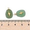 Natural Green Aventurine Pendants STAS-P380-77G-01-3