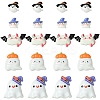 20Pcs 5 Styles Halloween Opaque Resin Decoden Cabochons CRES-YW0002-30-1