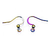 Ion Plating(IP) 304 Stainless Steel French Earring Hooks STAS-S119-014A-3