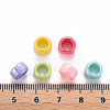 Opaque Acrylic European Beads TACR-S153-41I-4