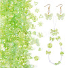 182Pcs 100G Transparent Acrylic Beads OACR-TA0003-66B-4