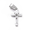 Non-Tarnish 304 Stainless Steel Pendants LS-STAS-L216-32P-1